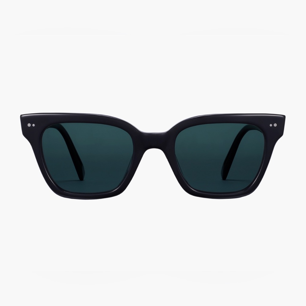 Warby Parker Jet Black Beale Sunglasses
